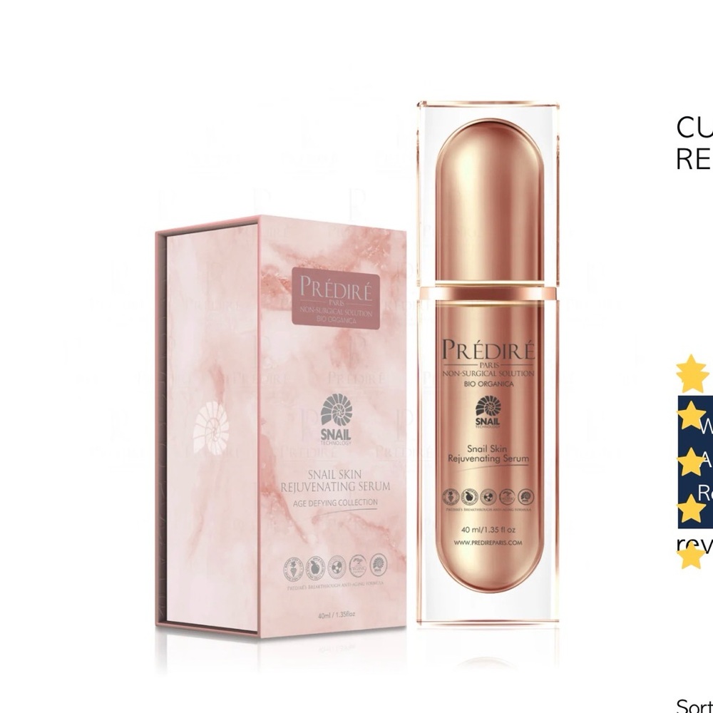 Predire Snail Skin Rejuvenating Serum - Gold